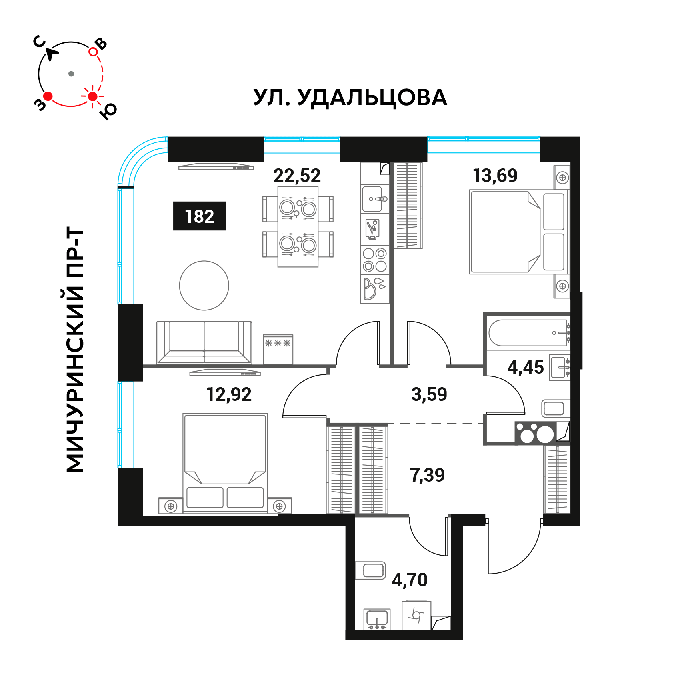 ЖК «Инноватор», Москва | Купить квартиру в жилом комплексе «Инноватор» на Мичуринском проспекте, Мосреалстрой